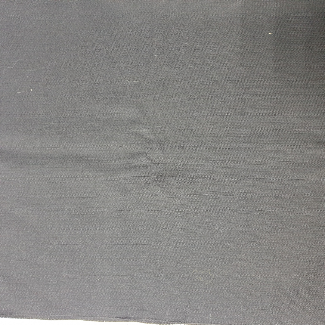 Ткань костюмная (синтетика), не мнется, цвет черный, 140х70см.. Картинка 1